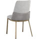 Marie Belfast Heather Grey / Bravo Metal Dining Chair, Set Of 2